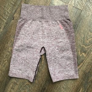 Gymshark Flex Cycling Shorts- Berry Marl/R…